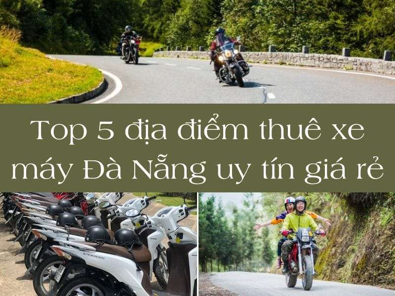 địa điểm thuê xe máy Đà Nẵng