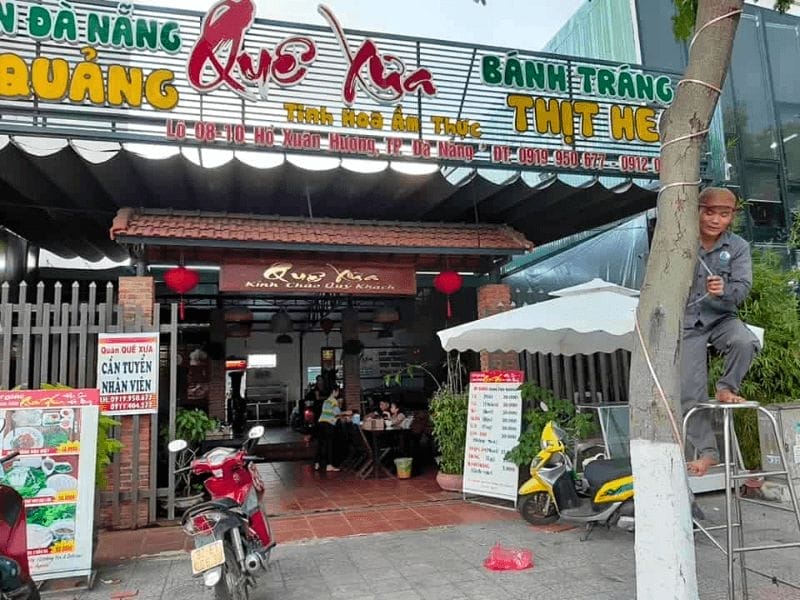 bánh tráng cuốn thịt heo