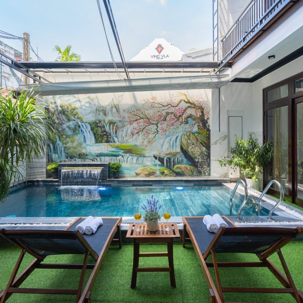 homestay có hồ bơi Hội An