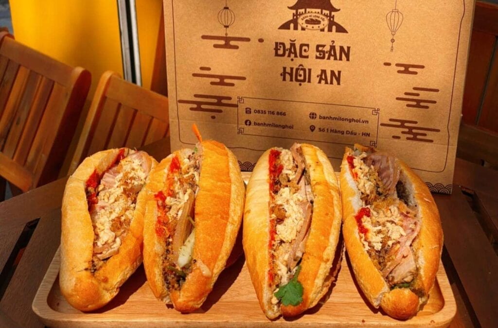 Hoi An Bread là thương hiệu bánh mì trứ danh từ lâu đã chinh phục hàng ngàn thực khách với hương vị đậm đà, mang đậm bản sắc ẩm thực phố Hội. Không chỉ gây ấn tượng tại “quê nhà”, Hoi An Bread còn vươn mình mạnh mẽ với hệ thống chi nhánh phủ sóng toàn quốc, mang tinh hoa ẩm thực miền Trung đến gần hơn với người yêu bánh mì ở khắp nơi.