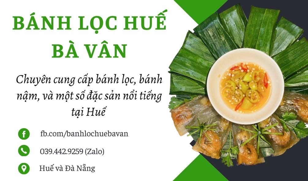 Bánh lọc Huế Bà Vân