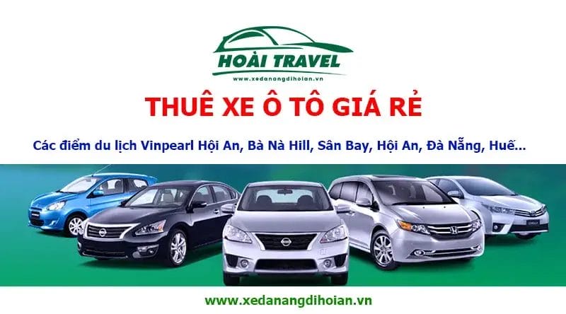 đặt xe dịch vụ đi bà nà